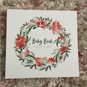 Peachly Baby Book (for girl) - First Years (Pregnancy up to 5 years)
